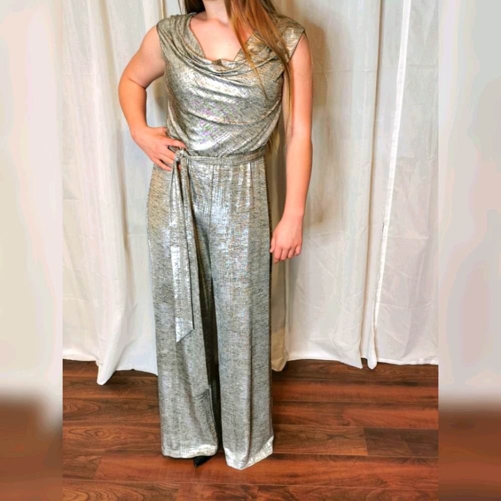 Silver Jumpsuit